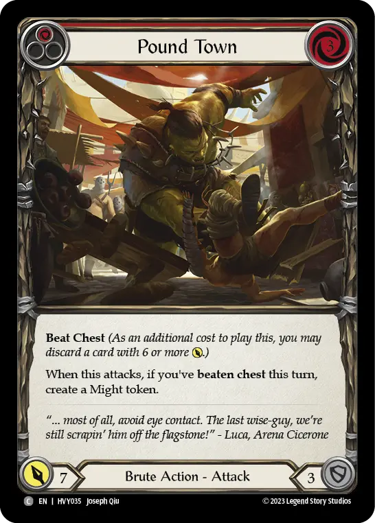 Pound Town — Rainbow Foil