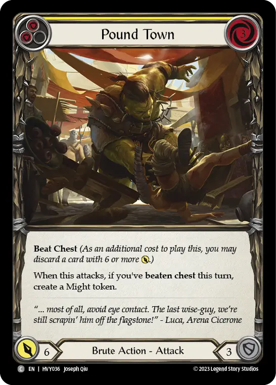 Pound Town — Rainbow Foil