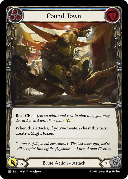 Pound Town — Rainbow Foil