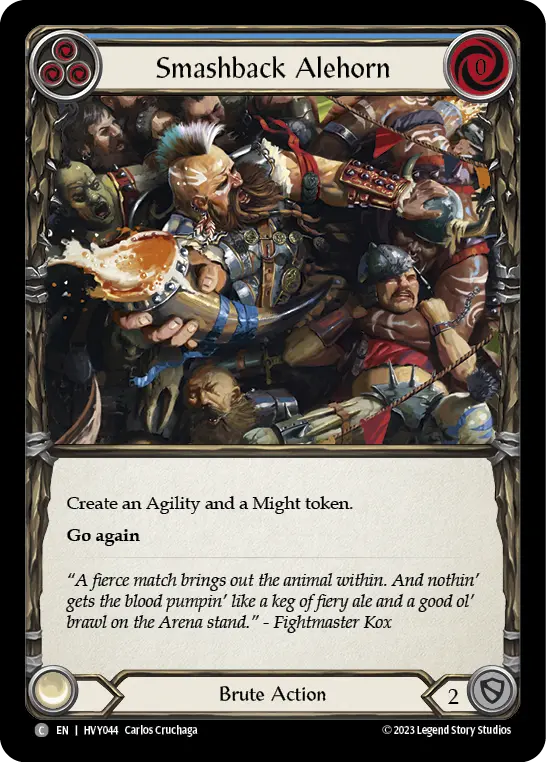 Smashback Alehorn — Rainbow Foil