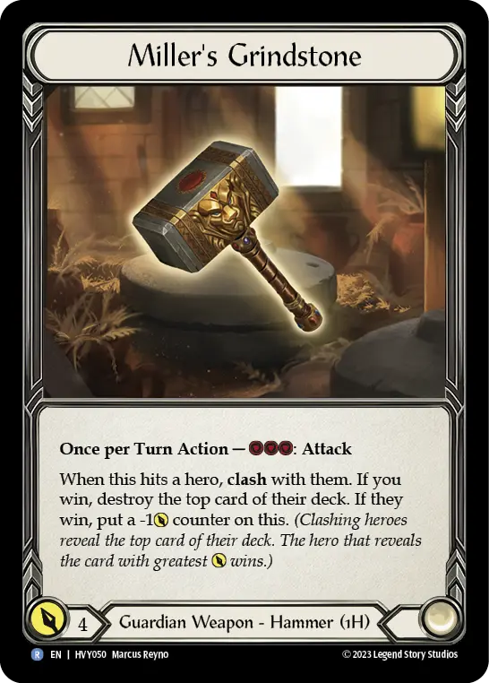 Miller's Grindstone — Cold Foil