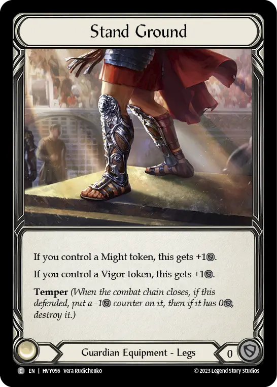 Stand Ground — Cold Foil