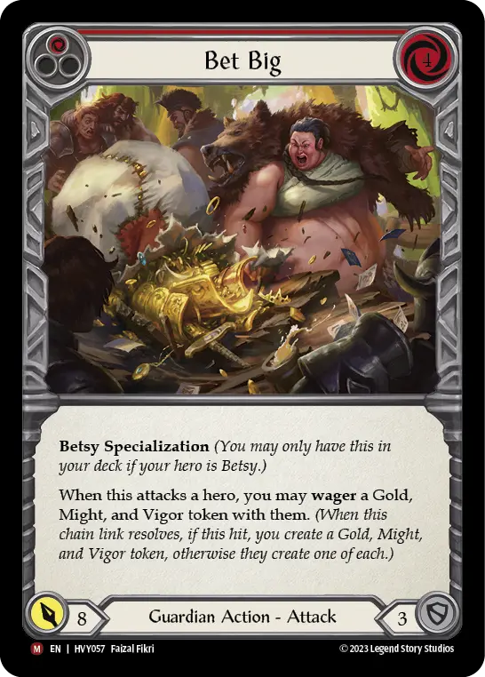Bet Big — Rainbow Foil