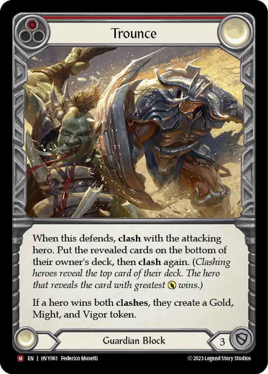 Trounce — Rainbow Foil