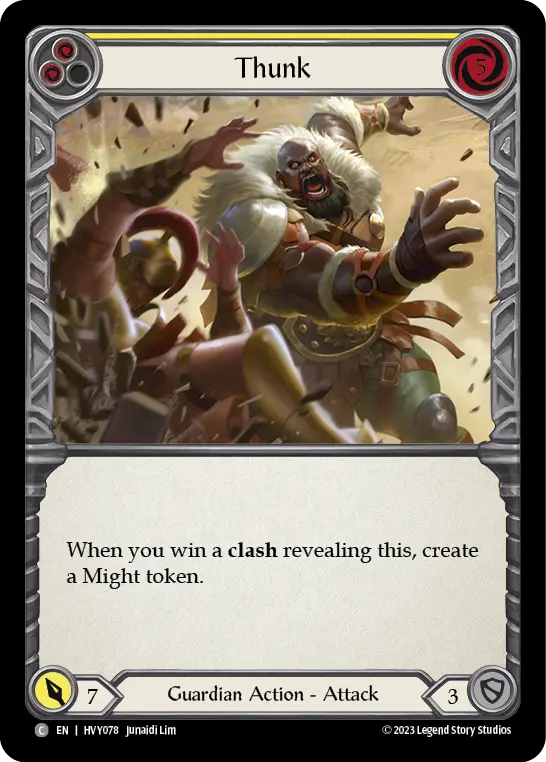 Thunk — Rainbow Foil