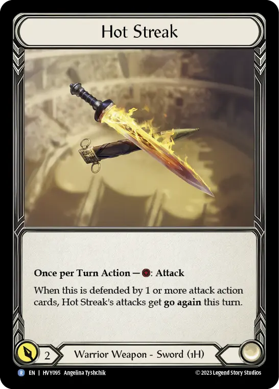 Hot Streak — Cold Foil