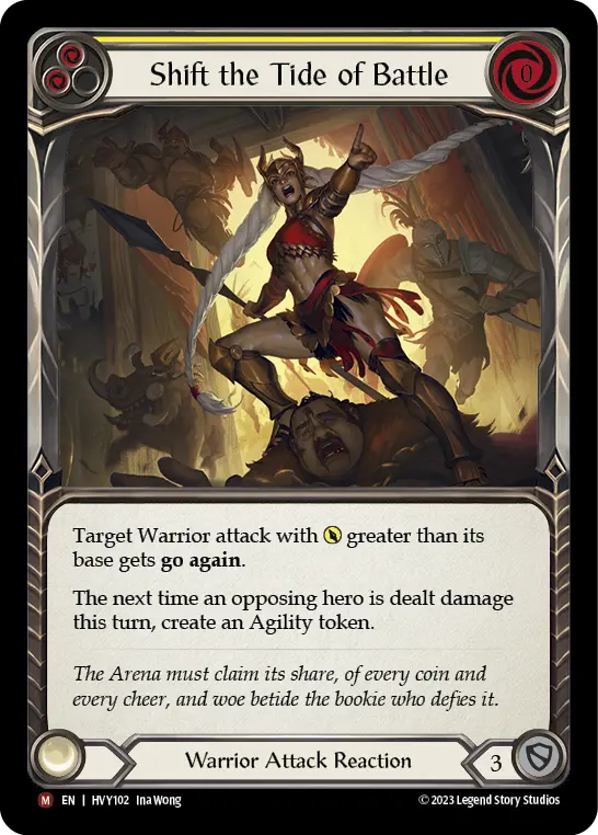 Shift the Tide of Battle — Rainbow Foil