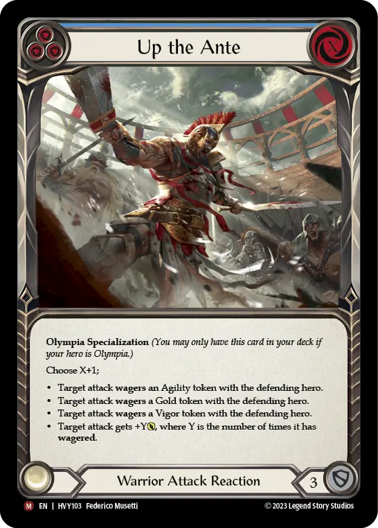 Up the Ante — Rainbow Foil