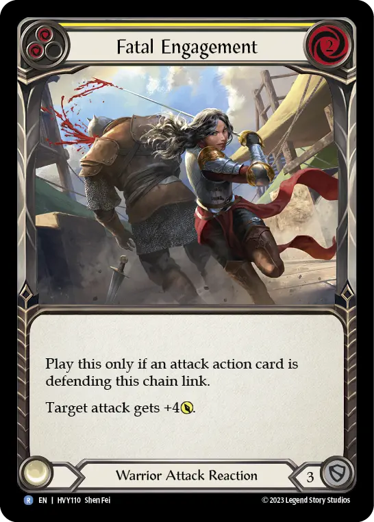 Fatal Engagement — Rainbow Foil
