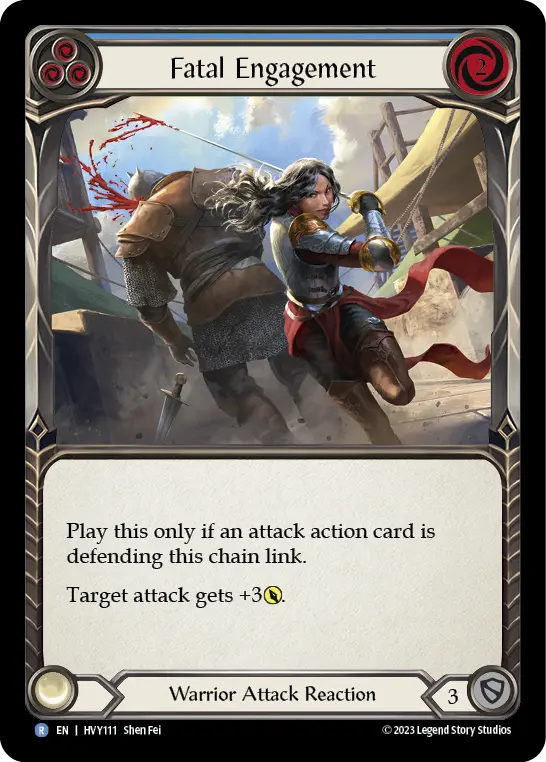 Fatal Engagement — Rainbow Foil
