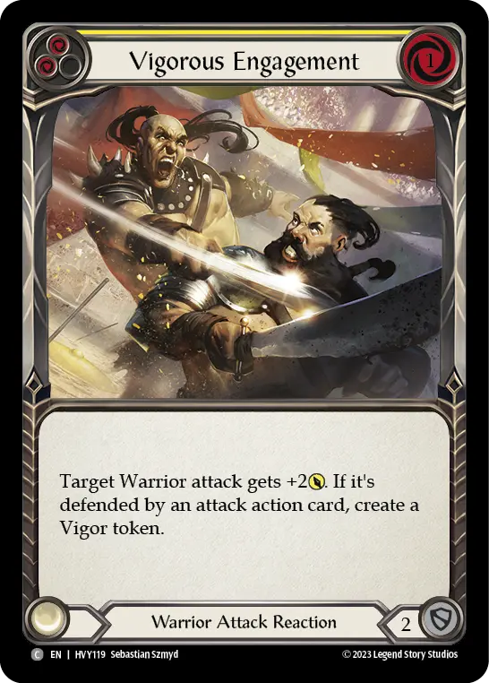 Vigorous Engagement — Rainbow Foil