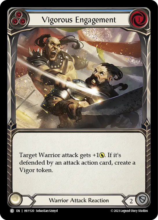 Vigorous Engagement — Rainbow Foil