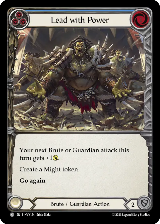 Lead with Power — Rainbow Foil