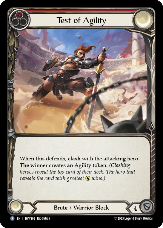 Test of Agility — Rainbow Foil