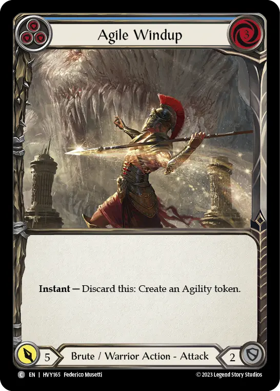 Agile Windup — Rainbow Foil
