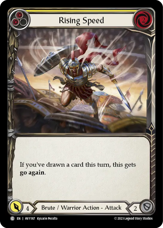 Rising Speed — Rainbow Foil