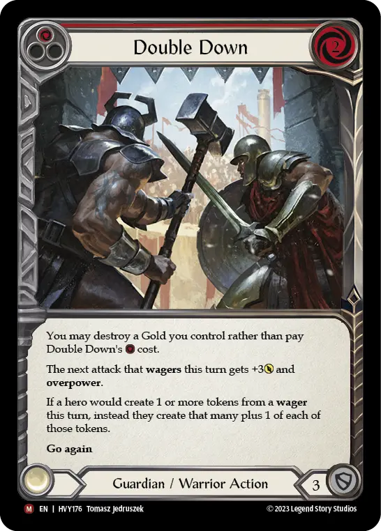 Double Down — Rainbow Foil