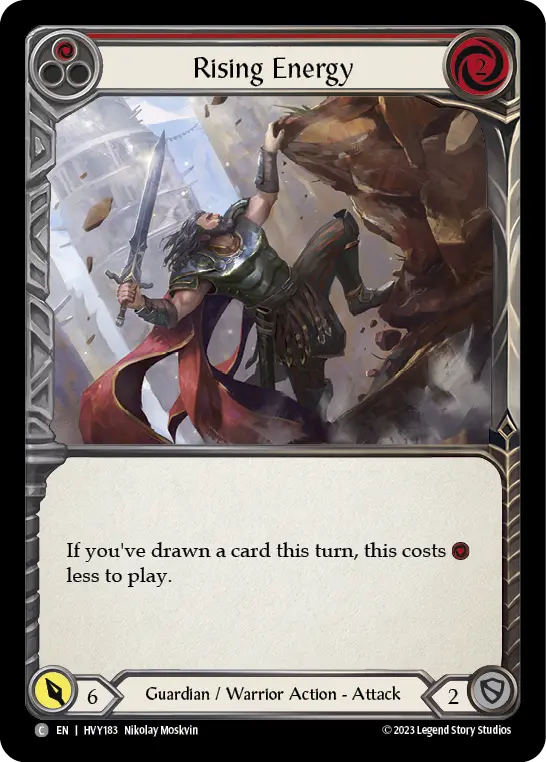 Rising Energy — Rainbow Foil