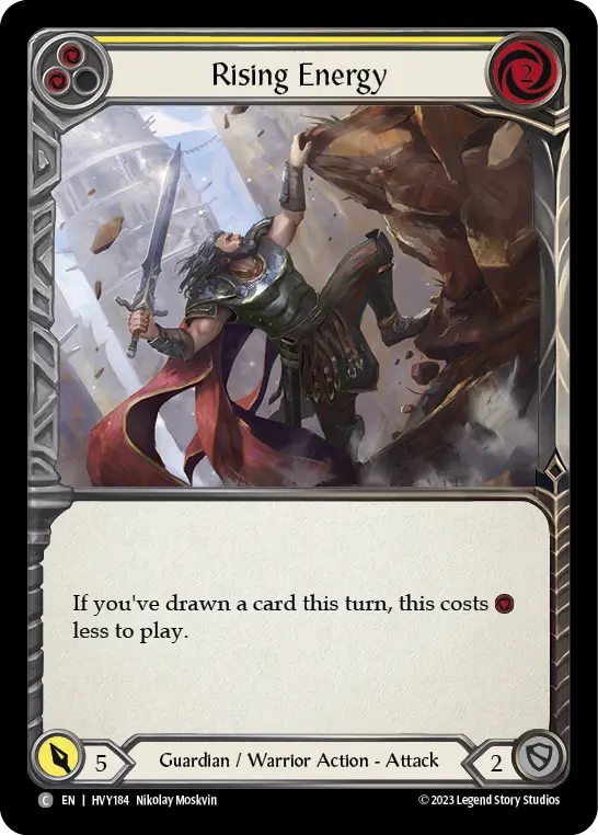 Rising Energy — Rainbow Foil