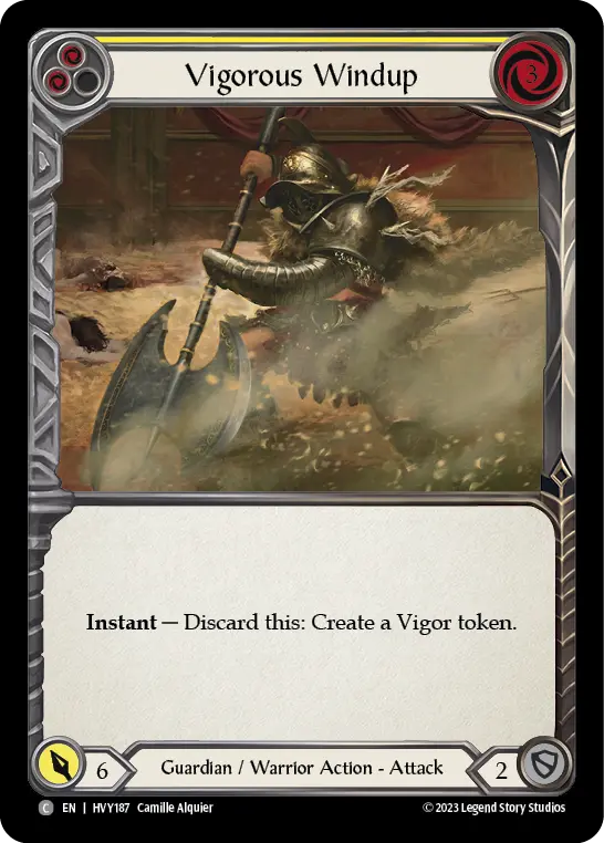 Vigorous Windup — Rainbow Foil