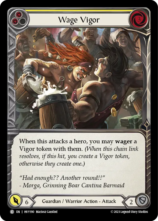 Wage Vigor — Rainbow Foil