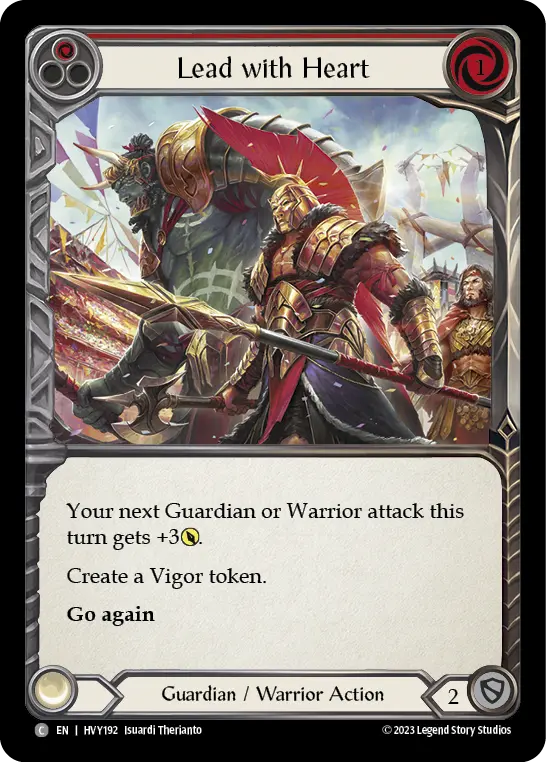 Lead with Heart — Rainbow Foil
