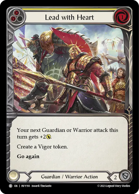Lead with Heart — Rainbow Foil