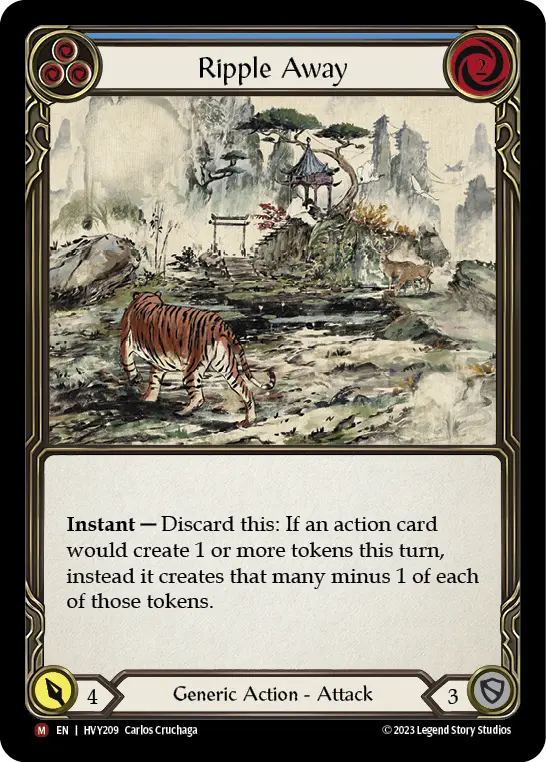 Ripple Away — Rainbow Foil