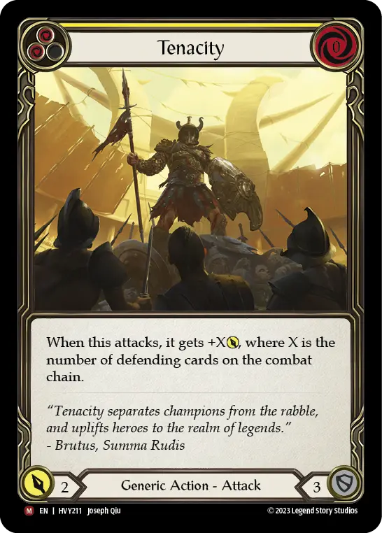 Tenacity — Rainbow Foil