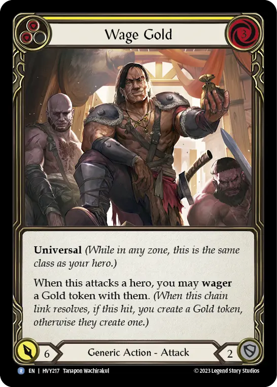 Wage Gold — Rainbow Foil