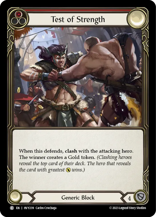 Test of Strength — Rainbow Foil
