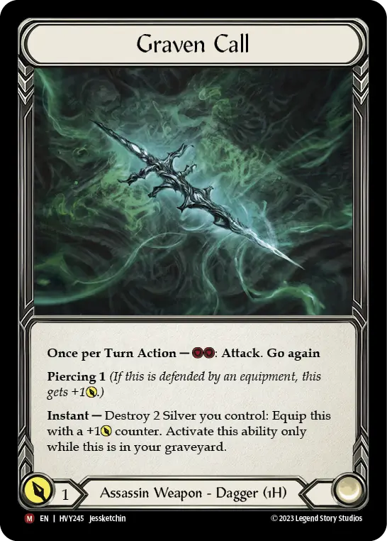 Graven Call — Cold Foil