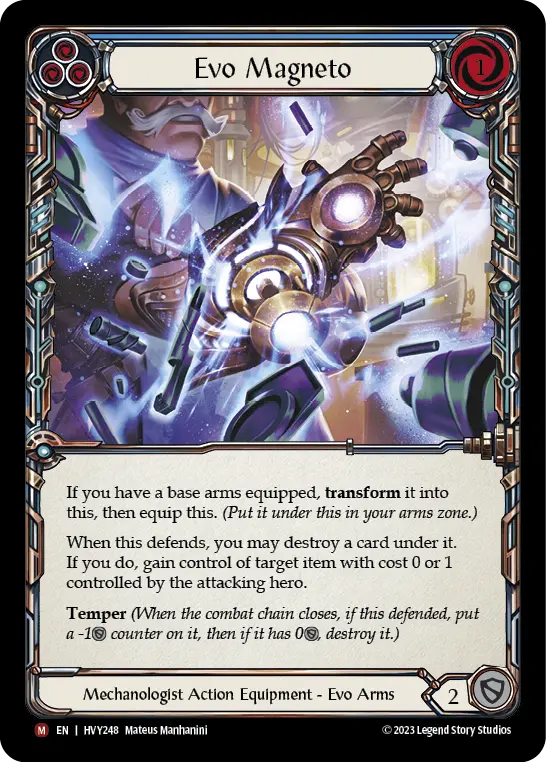 Evo Magneto — Cold Foil