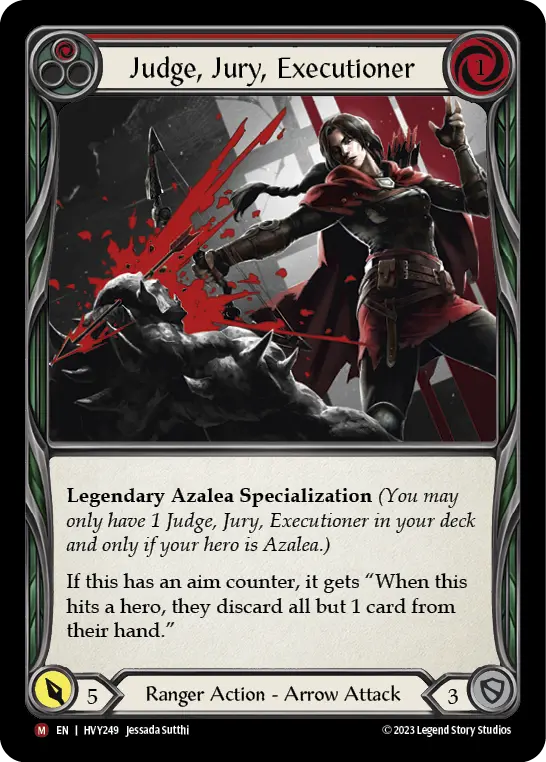 Judge, Jury, Executioner — Rainbow Foil