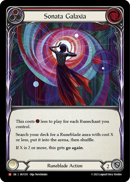 Sonata Galaxia — Rainbow Foil