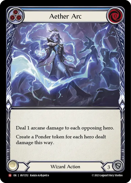 Aether Arc — Rainbow Foil