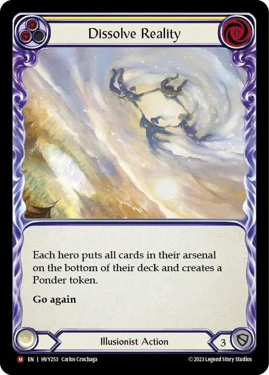 Dissolve Reality — Rainbow Foil