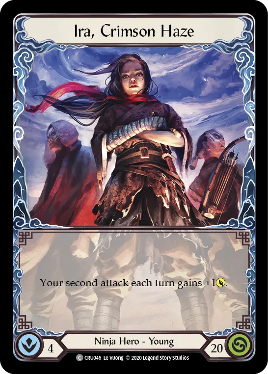 Ira, Crimson Haze — Ira Welcome Deck (2020) — Extended Art