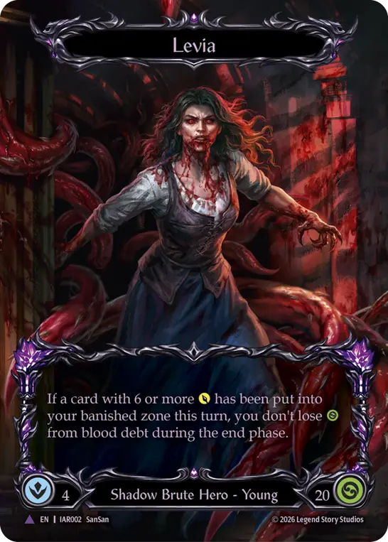Levia — Extended Art — Cold Foil