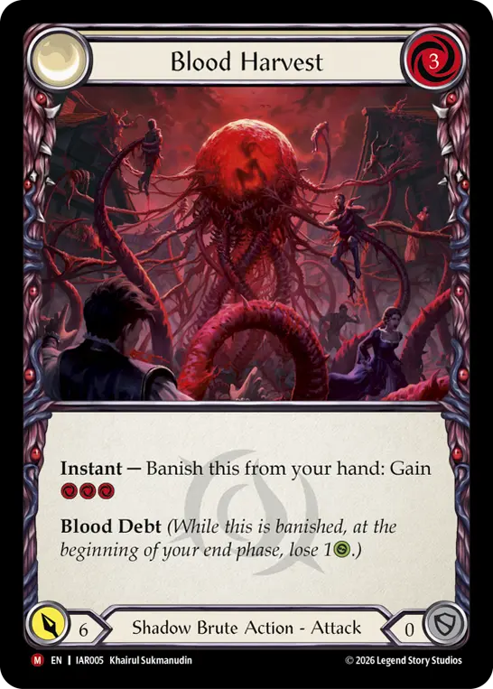 Blood Harvest — Rainbow Foil