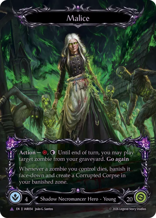 Malice — Extended Art — Cold Foil