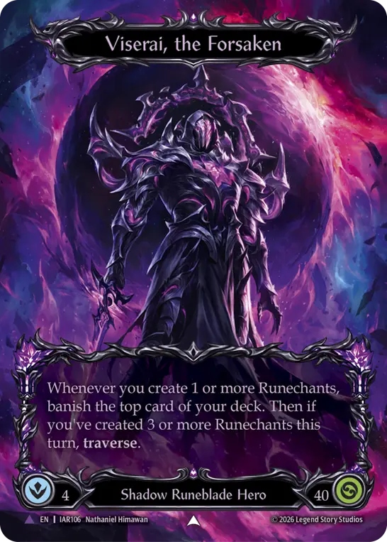 Viserai, the Forsaken — Extended Art — Cold Foil