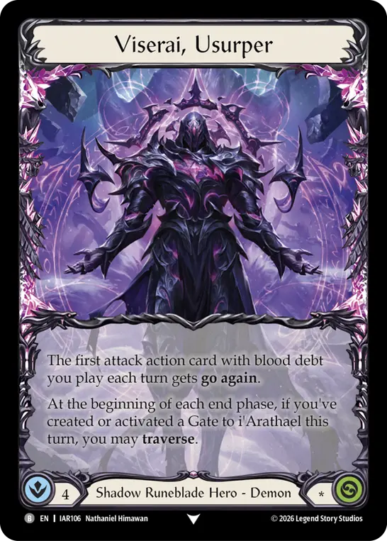 Viserai, Usurper