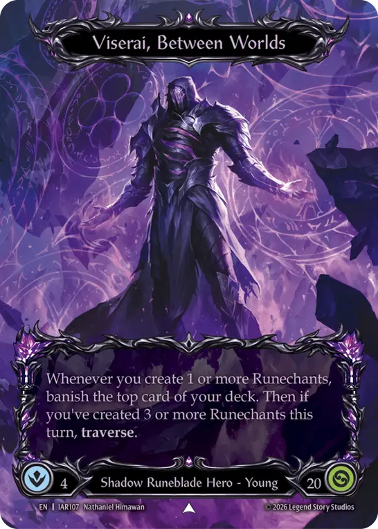 Viserai, Between Worlds — Extended Art — Cold Foil