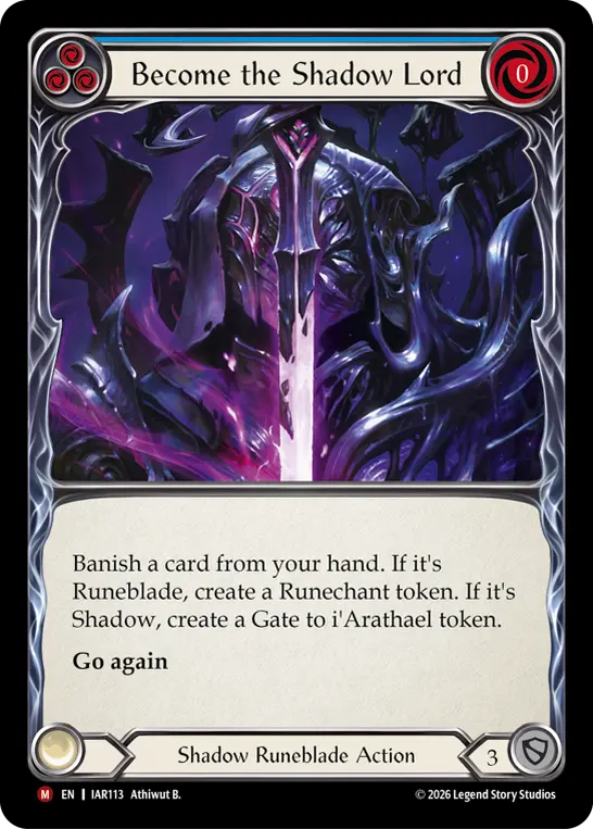 Become the Shadow Lord