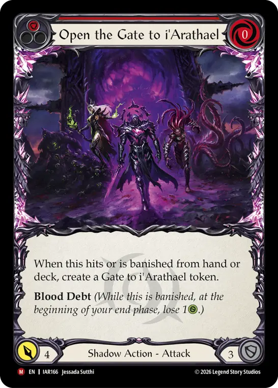 Open the Gate to i'Arathael