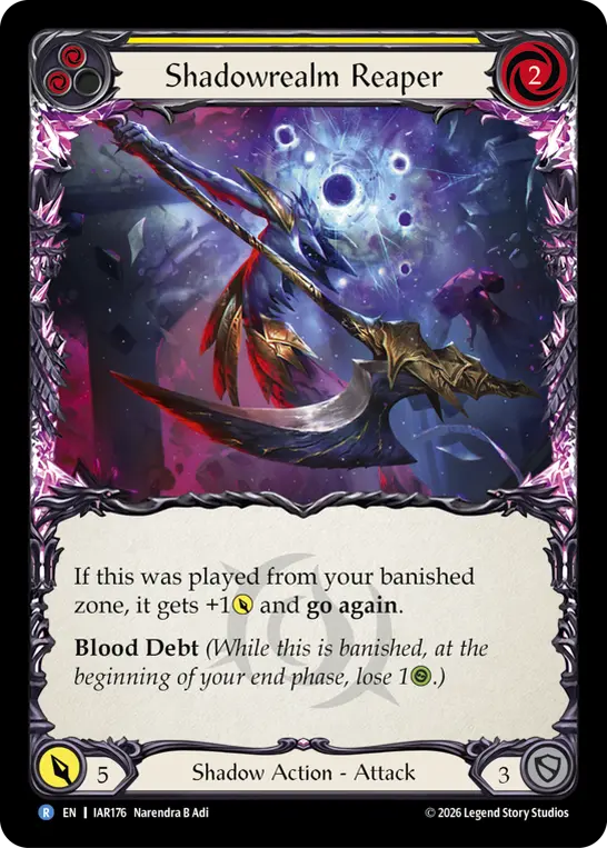 Shadowrealm Reaper — Rainbow Foil
