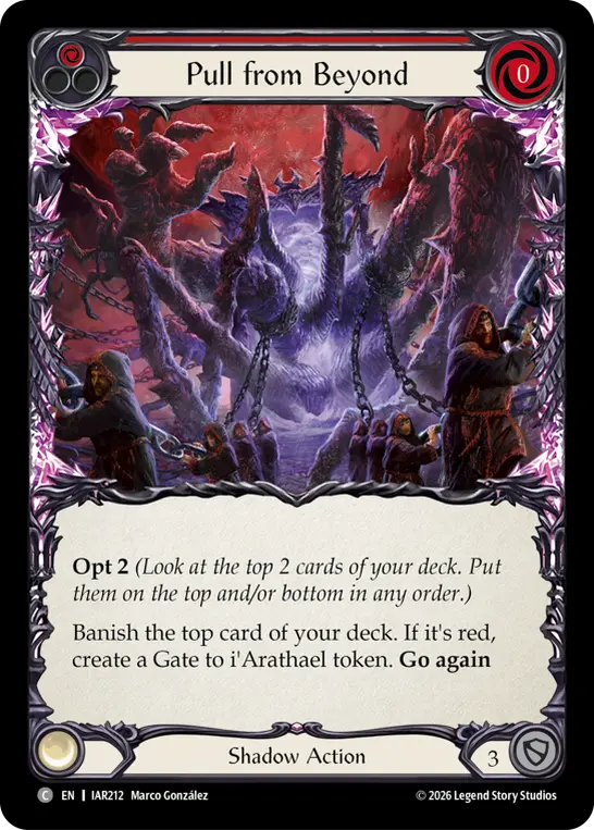 Pull from Beyond — Rainbow Foil