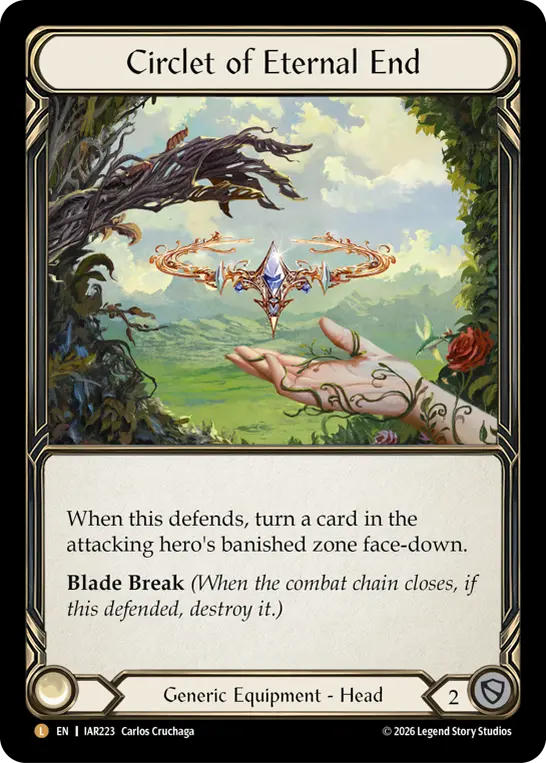 Circlet of Eternal End — Rainbow Foil