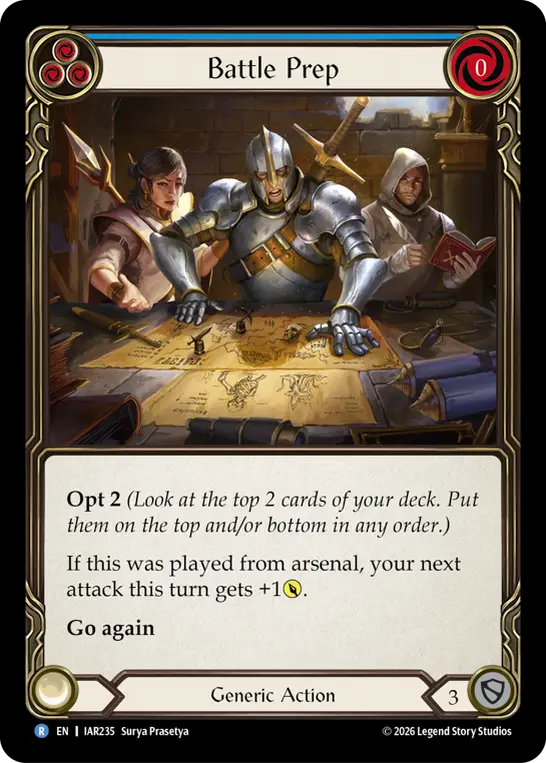 Battle Prep (Blue) [RF]